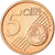 REPÚBLICA DA IRLANDA, 5 Euro Cent, 2006, MS(63), Aço Cromado a Cobre, KM:34