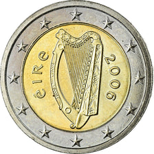 IRELAND REPUBLIC, 2 Euro, 2006, AU(55-58), Bi-Metallic, KM:39