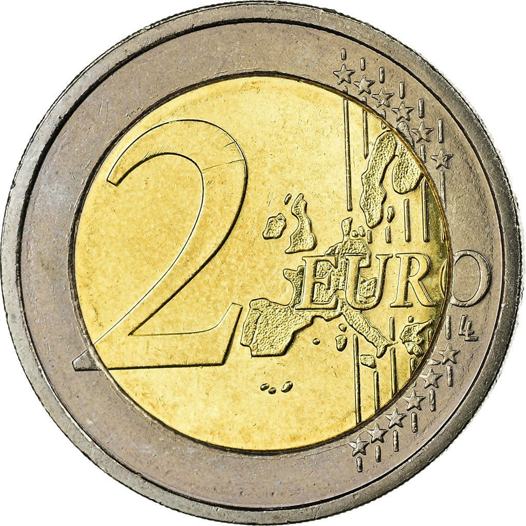 IRELAND REPUBLIC, 2 Euro, 2006, AU(55-58), Bi-Metallic, KM:39