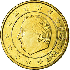 Belgium, 50 Euro Cent, 2005, AU(55-58), Brass, KM:229