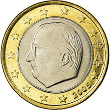 Belgium, Euro, 2005, AU(55-58), Bi-Metallic, KM:230