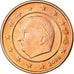 Belgio, 2 Euro Cent, 2006, SPL, Acciaio placcato rame, KM:225