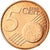 Belgien, 5 Euro Cent, 2006, UNZ, Copper Plated Steel, KM:226