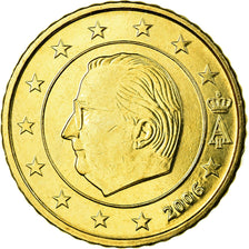 Belgium, 50 Euro Cent, 2006, AU(55-58), Brass, KM:229
