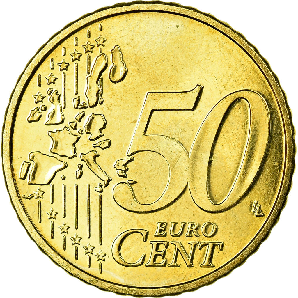 Belgium, 50 Euro Cent, 2006, AU(55-58), Brass, KM:229