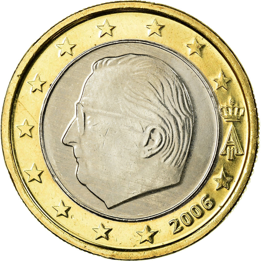 Belgium, Euro, 2006, AU(55-58), Bi-Metallic, KM:230