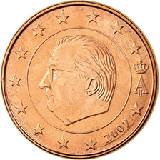 Belgium, 5 Euro Cent, 2007, MS(63), Copper Plated Steel, KM:226