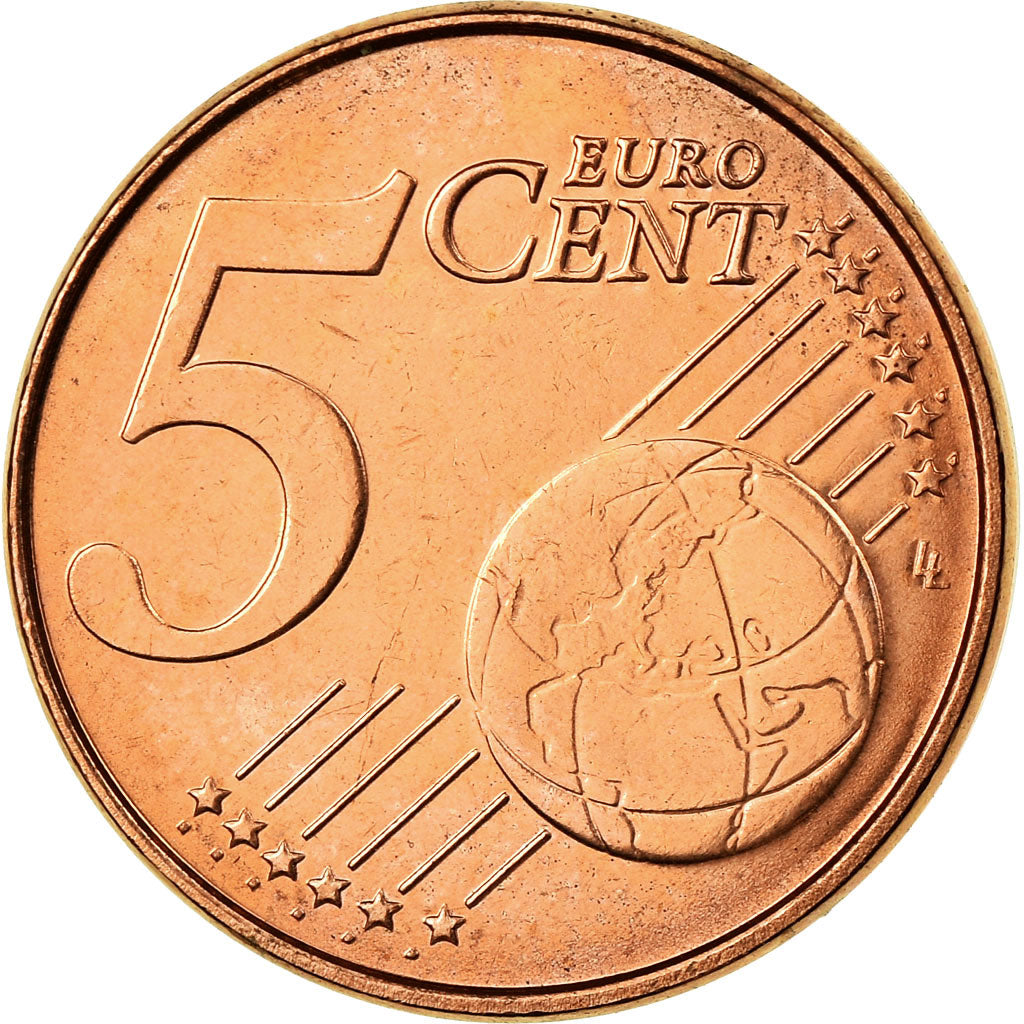 Belgium, 5 Euro Cent, 2007, MS(63), Copper Plated Steel, KM:226
