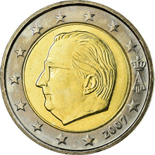 Belgium, 2 Euro, 2007, MS(63), Bi-Metallic, KM:246