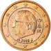 Belgium, Euro Cent, 2008, MS(63), Copper Plated Steel, KM:274