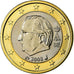 Belgium, Euro, 2008, MS(63), Bi-Metallic, KM:280