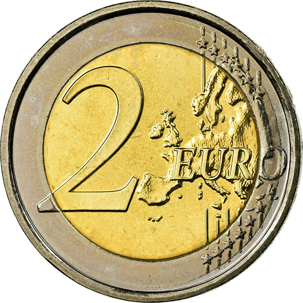 Belgium, 2 Euro, 2008, MS(63), Bi-Metallic, KM:281