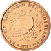 Paesi Bassi, 2 Euro Cent, 2011, FDC, Acciaio placcato rame, KM:235