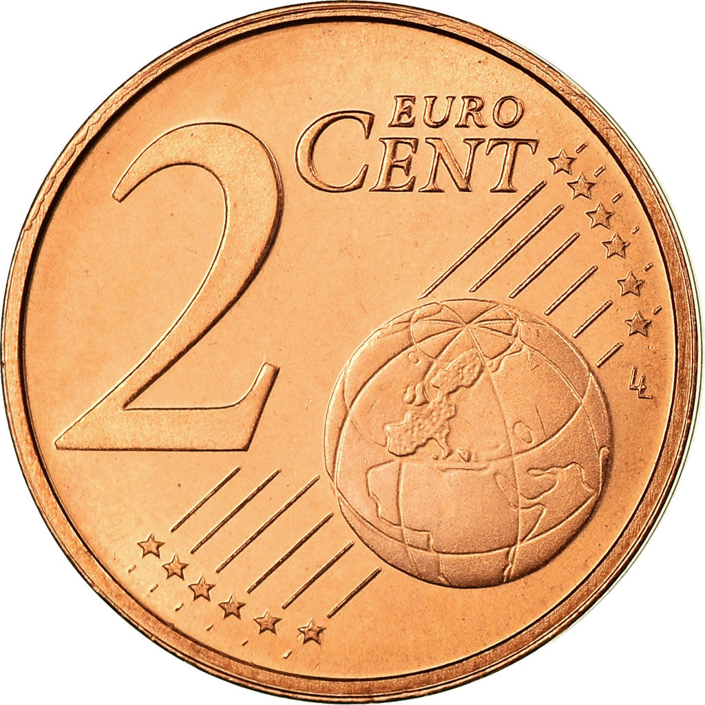 Paesi Bassi, 2 Euro Cent, 2004, FDC, Acciaio placcato rame, KM:235