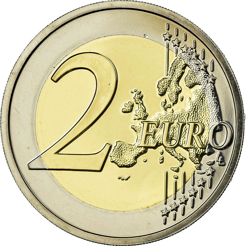 Portugal, 2 Euro, 2010, MS(65-70), Bi-Metallic, KM:767