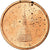 Itália, 2 Euro Cent, 2002, MS(65-70), Aço Cromado a Cobre, KM:211