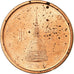 Italien, 2 Euro Cent, 2002, STGL, Copper Plated Steel, KM:211