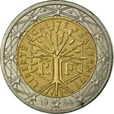 France, 2 Euro, 1999, EF(40-45), Bi-Metallic, KM:1289