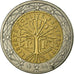 France, 2 Euro, 1999, EF(40-45), Bi-Metallic, KM:1289