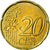 Francia, 20 Euro Cent, 2000, EBC, Latón, KM:1286