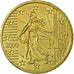 France, 50 Euro Cent, 2000, TTB, Laiton, KM:1287