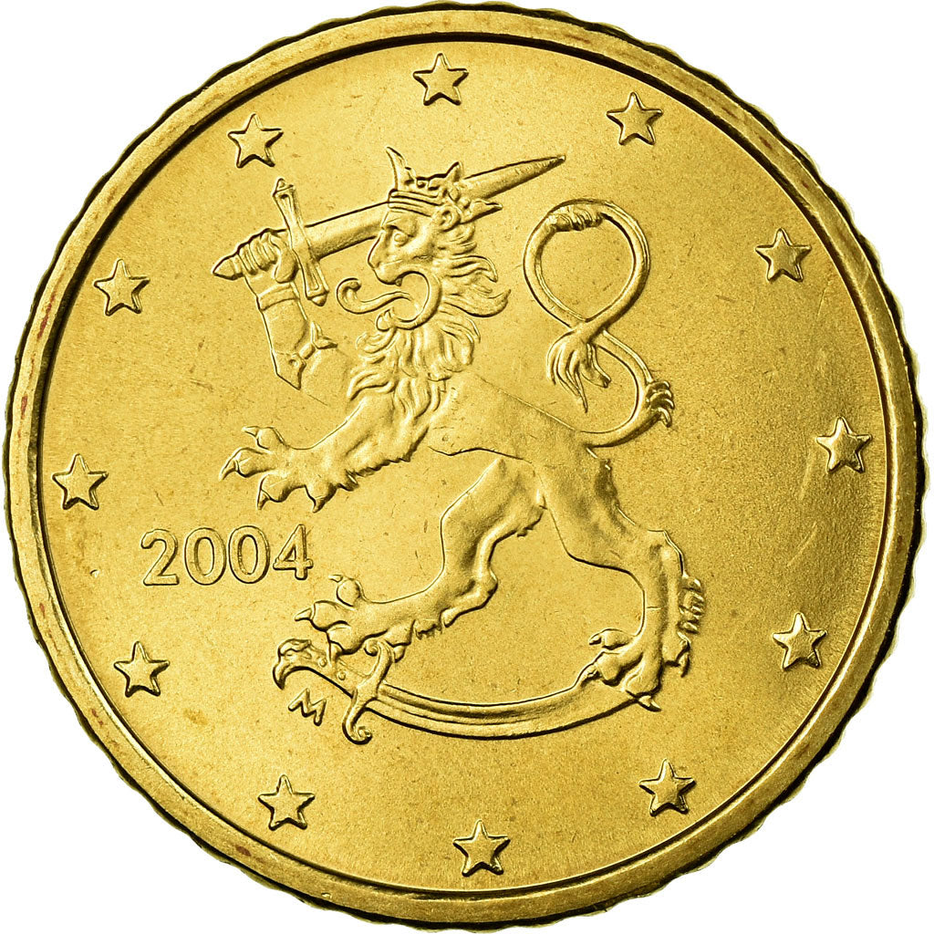 Finnland, 50 Euro Cent, 2004, STGL, Messing, KM:103