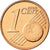 Finlândia, Euro Cent, 2010, MS(65-70), Aço Cromado a Cobre, KM:98
