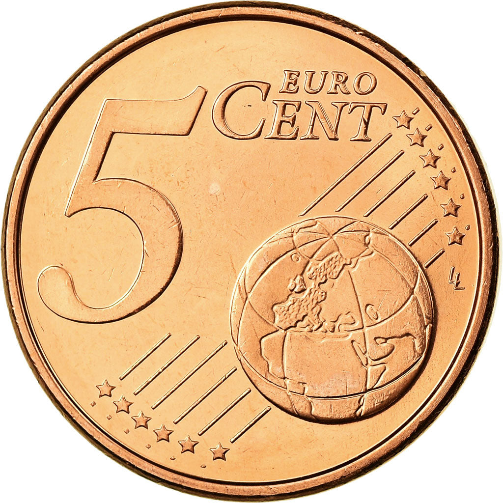 Finnland, 5 Euro Cent, 2010, STGL, Copper Plated Steel, KM:100