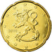 Finnland, 20 Euro Cent, 2010, STGL, Messing, KM:127