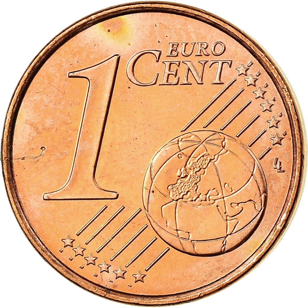 France, Euro Cent, 2002, MS(63), Copper Plated Steel, KM:1282