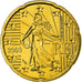France, 20 Euro Cent, 2003, MS(63), Brass, KM:1286