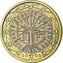 France, Euro, 2003, MS(63), Bi-Metallic, KM:1288