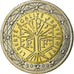 France, 2 Euro, 2003, MS(63), Bi-Metallic, KM:1289