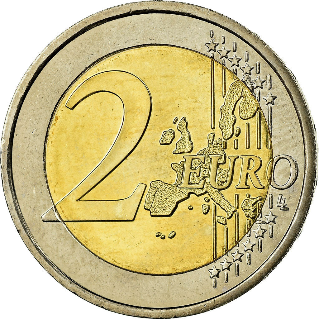 France, 2 Euro, 2003, MS(63), Bi-Metallic, KM:1289