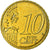 Luxembourg, 10 Euro Cent, 2007, MS(63), Brass, KM:89