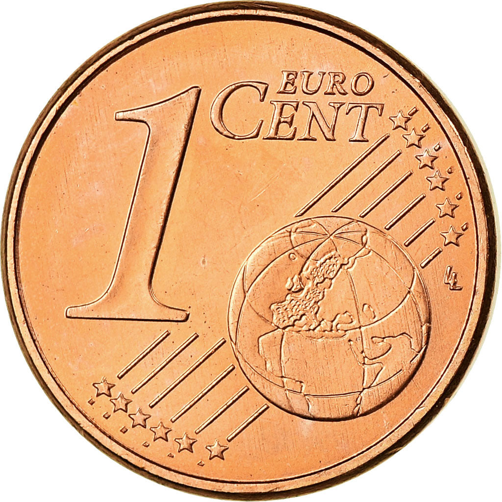 Luxemburg, Euro Cent, 2008, UNZ, Copper Plated Steel, KM:75