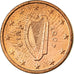IRELAND REPUBLIC, Euro Cent, 2007, EF(40-45), Copper Plated Steel, KM:32