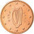 REPÚBLICA DA IRLANDA, 5 Euro Cent, 2007, MS(63), Aço Cromado a Cobre, KM:34
