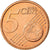 REPÚBLICA DA IRLANDA, 5 Euro Cent, 2007, MS(63), Aço Cromado a Cobre, KM:34