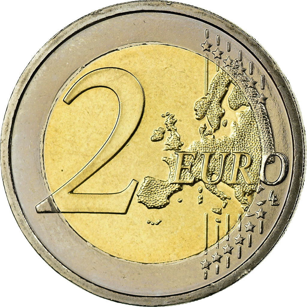 IRELAND REPUBLIC, 2 Euro, 2007, MS(63), Bi-Metallic, KM:51