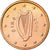 REPUBBLICA D’IRLANDA, Euro Cent, 2008, SPL, Acciaio placcato rame, KM:32