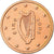 REPUBBLICA D’IRLANDA, 2 Euro Cent, 2008, SPL, Acciaio placcato rame, KM:33