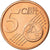 REPÚBLICA DE IRLANDA, 5 Euro Cent, 2008, SC, Cobre chapado en acero, KM:34