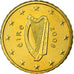 IRELAND REPUBLIC, 10 Euro Cent, 2008, MS(63), Brass, KM:47