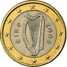 IRELAND REPUBLIC, Euro, 2008, MS(63), Bi-Metallic, KM:50