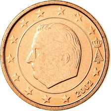 Belgium, Euro Cent, 2002, MS(65-70), Copper Plated Steel, KM:224