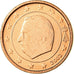 Belgium, Euro Cent, 2002, MS(65-70), Copper Plated Steel, KM:224