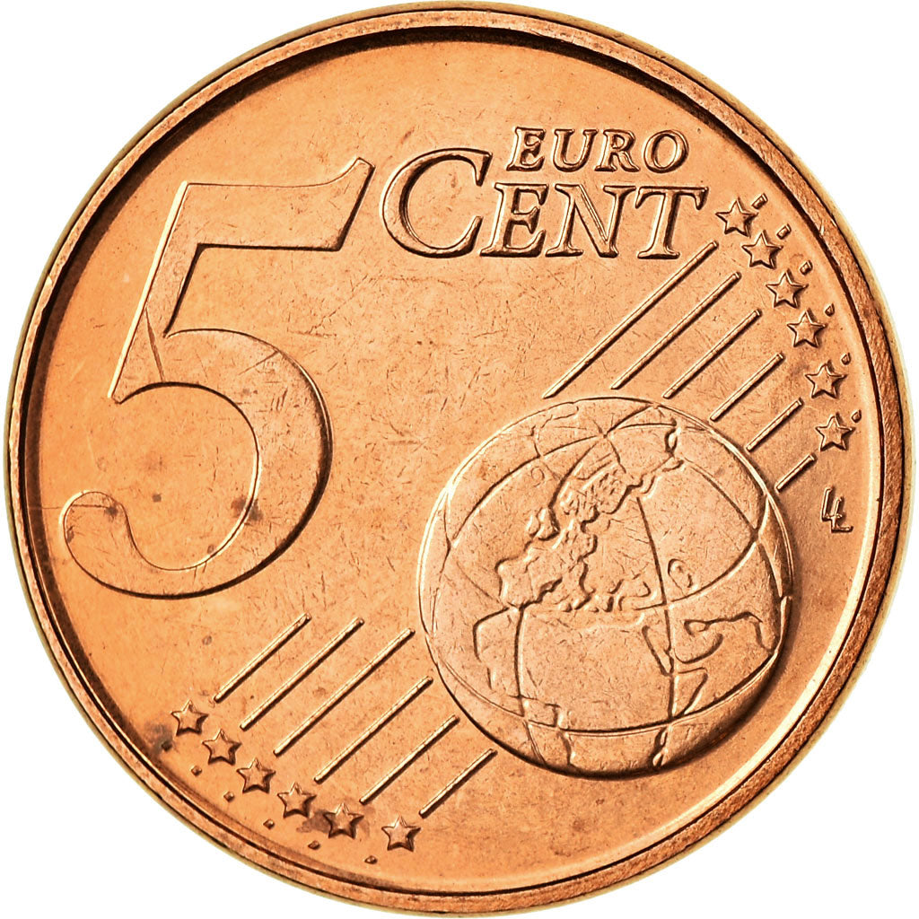 Belgium, 5 Euro Cent, 2002, MS(65-70), Copper Plated Steel, KM:226