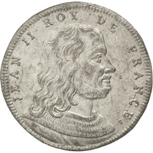 France, Medal, Jean II, History, AU(50-53), Tin