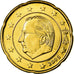 Belgium, 20 Euro Cent, 2005, MS(65-70), Brass, KM:228
